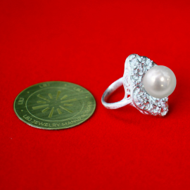 Nhẫn Bạc Ngọc Trai